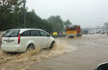Heavy rains lash Delhi, cause massive jams, water logging
